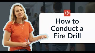 How to Conduct a Fire Drill [upl. by Eveivenej]