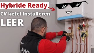 Energieverbruik verlagen Leer dan in 13 min Hybride Ready Intergas xtreme installeren [upl. by Noicpecnoc1]