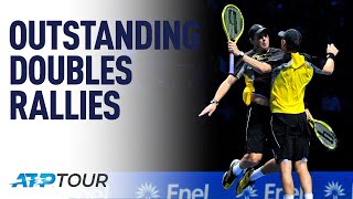 Doubles Rallies  WHY WE LOVE TENNIS  ATP [upl. by Sprage]