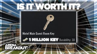 I OPENED 1M MOTEL KEY IS IT WORTH IT  Arena Breakout [upl. by Nilreb]