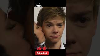 The Kiss Thomas Brodie Sangster amp Kaya Scodelario [upl. by Yojal]