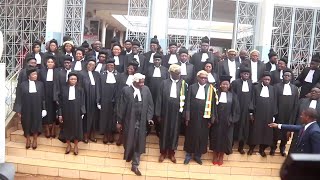 BAFOUSSAM  76 AVOCATS STAGIAIRES PRÊTENT SERMENT [upl. by Areema]