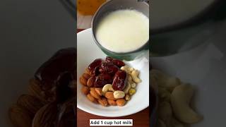 🤤😍😍 Dry Fruits Milkshake Rrcipe  shorts shorts viralvideo shortvideo  milkshake [upl. by Akzseinga807]