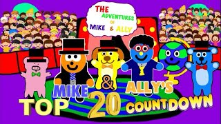 The Adventures Of Mike amp Ally Mike amp Ally’s Top 20 Countdown 20TH EPISODE SPECTACULAR [upl. by Nomead]