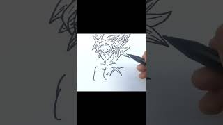 How to draw Broly [upl. by Ahsillek120]