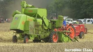 1965 Claas Columbus 18 Litre 4Cyl Diesel Combine Harvester 34 HP [upl. by Abernon]