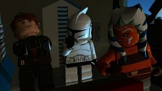 LEGO Star Wars III The Clone Wars  100 Guide 4  Jedi Crash All Minikits [upl. by Ahseiuqal]