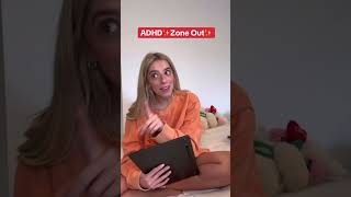 ADHD zone out shorts adhd [upl. by Sammer899]