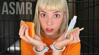 ASMR FAZENDO SUA SKINCARE NA PRISÃO ⛓️ [upl. by Sillert]