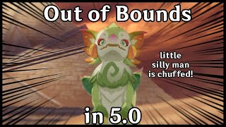 How to do the Out of Bounds glitch in version 50 and leaving Natlan as a Saurian Genshin Impact [upl. by Acirederf]