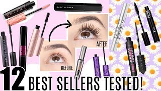 SEPHORA BEST SELLERS MASCARAS TESTED  Best amp Worst  Reviews  Close Ups [upl. by Atilahs]