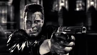 Sin City film 2005  Mickey Rourke amp Elijah Wood scene [upl. by Cassiani]