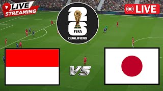 EFOOTBALL INDONESIA VS JEPANG  KUALIFIKASI PIALA DUNIA 2026 [upl. by Alih77]