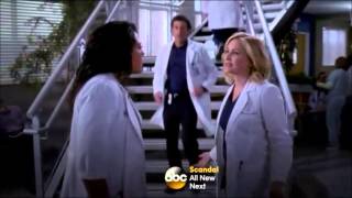 Callie and Arizona moments  1015 quotThrowing It All Awayquot  part 3 [upl. by Yssirk]