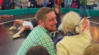 Crazy Teufelsrad Fails at Oktoberfest 🎡 Hold On Tight and Watch at 025x [upl. by Anyrb]