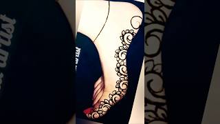 Stylish feet mehndi designfoot mehndi design simplepairon ki mehandi youtubeshorts trending [upl. by Ok]