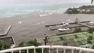 09062017 Tortola British Virgin Islands  Hurricane Irma Approaching [upl. by Prospero8]