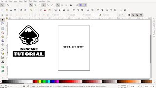 Inkscape 10 tutorial set default text [upl. by Lainahtan]