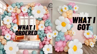 BALLOON GARLAND KIT  Tutorial Temu [upl. by Angell808]