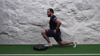 Dynamisk Tåhävning Split Squat [upl. by Nicholas]