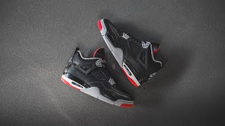 Air Jordan 4 Retro Reimagined quotBredquot Review amp OnFeet [upl. by Kee]