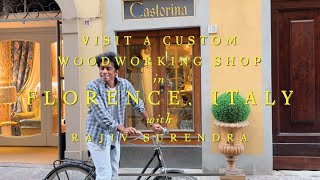 Tour this OldWorld Woodworking Shop in Florence Italy with Rajiv Surendra Castorina Firenze [upl. by Markman]