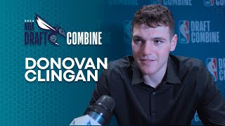 2024 Draft Combine  Donovan Clingan [upl. by Strawn274]