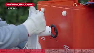 Unboxing and Installation Guide Hikvision DS TMG52X Series Barrier Gate [upl. by Khano]