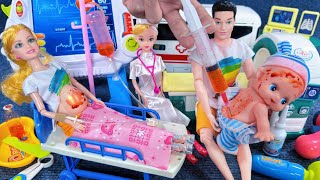 9 Minutes Satisfying with Unboxing Doctor Play set，Ambulance Toys Collection ASMR  Review Toys [upl. by Ainnek]