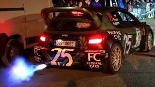 PURE GROUP B GROUP A WRC CAR SOUND LAUNCH CONTROL and FLAMES 13° Rally legend 2015 [upl. by Silloc]