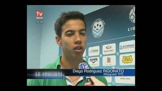 Football  Diego Rodrigues Rigonato au Tours FC [upl. by Minsk64]