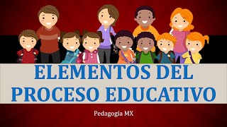 Podcast 25 Elementos del Proceso Educativo  Pedagogía MX [upl. by Riane626]