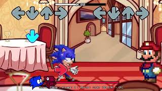 My Battle But Dorkly Sonic And Dorkly Mario Sings It  Friday Night Funkin  FNF Cover [upl. by Iclek]