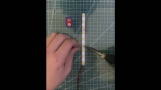 Using 12v dc strip led with 9v battery 12v şerit ledi 9v pil ile verimli kullanım [upl. by Ecnarwal]