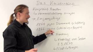 Kaiserreich  Die Gründung des Deutschen Kaiserreichs  Abitur Geschichte [upl. by Zeuqirdor]