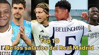 Así queda la escala salarial del Madrid con Mbappé [upl. by Eerized55]