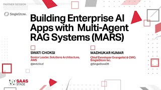 Building Enterprise AI Apps with MultiAgent RAG Systems MARS  TechCrunch Disrupt 2024 [upl. by Ames177]