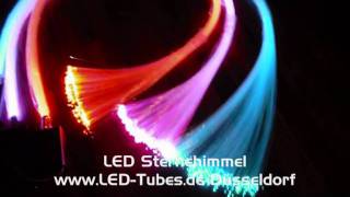 Sternhimmel mit LED 15Watt RGB 1650 Fasern [upl. by Alyakem]