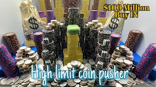 keys to the castle high limit coin pusher [upl. by Antonetta]