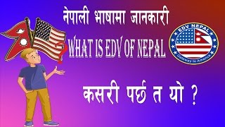 नेपालीले डिभी EDV चिट्ठा कसरी भर्नु पर्छ Pashang SherpaUS Embassy Counselor How to Fill up DV [upl. by Edris]