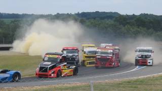 IMPRESSIONNANT DÉPART COURSE 2 NOGARO 2017 [upl. by Eamon]