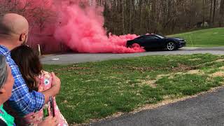 Epic Burnout at a GenderReveal Party [upl. by Massab]