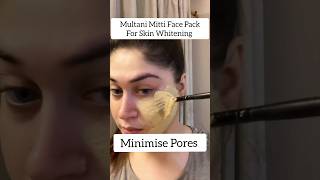 Multani Mitti Face Pack For Skin Whitening shorts ytshorts facepack whitening youtube [upl. by Lleuqram]