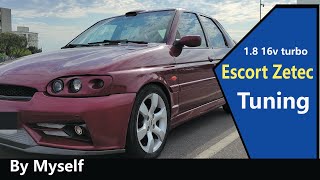 Escort Zetec Turbo [upl. by Eellehs]