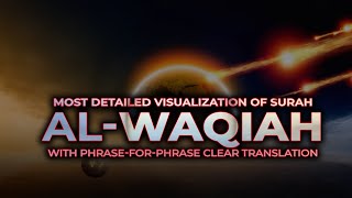 Surah Waqiah سورة الواقعة  Spellbinding Quran VIDEO with EXPLANATION [upl. by Ennyl]