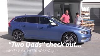 2017 Volvo V60 Wagon T6 AWD Rdesign with Polestar quotTwo Dadsquot Review  BRRRRM Australia [upl. by Damaris848]