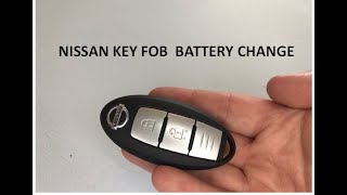 Nissan Qashqai Juke Key Fob Battery Replacement [upl. by Englebert]