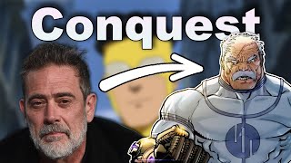 Jeffrey Dean Morgan as Conquest [upl. by Araihc]