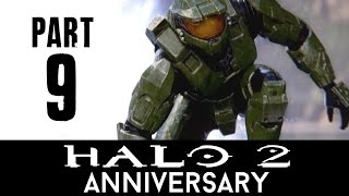 Halo 2 Anniversary Walkthrough Part 9  REGRET Mission 9 Master Chief Collection  60fps [upl. by Neela]