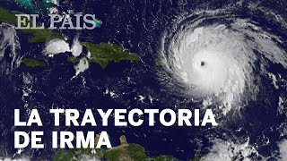 Así será la trayectoria del huracán Irma  Internacional [upl. by Anawyt]